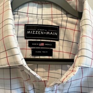 Mizzen+Main Men’s X-Large Trim Fit Dress shirt